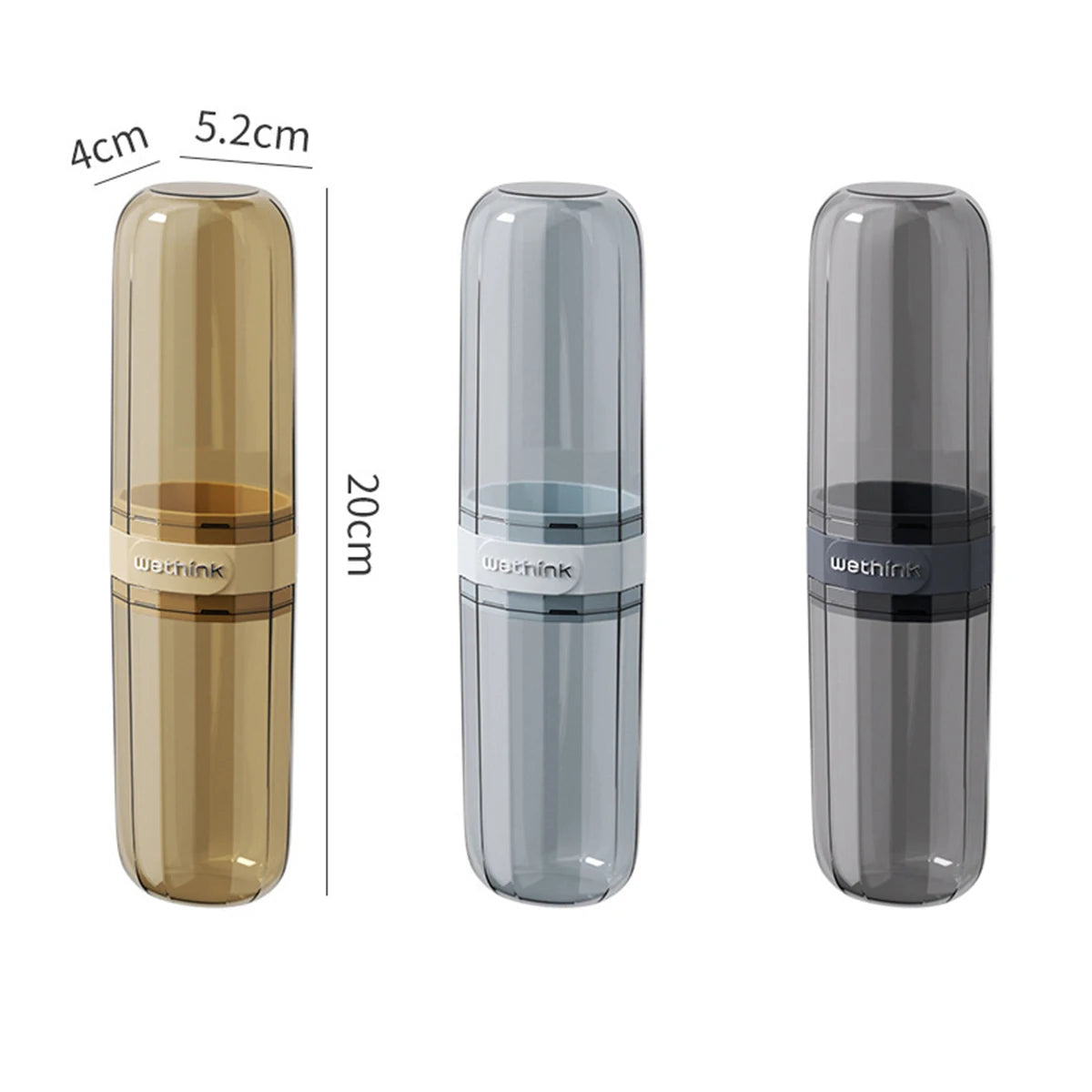 Portable Toothpaste Toothbrush Protect Holder Case Travel Camping Storage Box Protect Toothbrush Toothpaste from Dirt and Damage - Acros