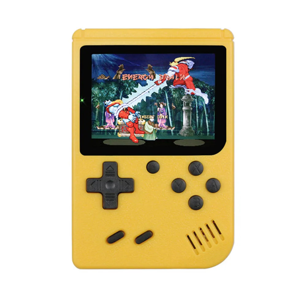 400 In 1 MINI Games Handheld Game Players Portable Retro Video Console Boy 8 Bit 3.0 Inch Color LCD Screen Games - Acros
