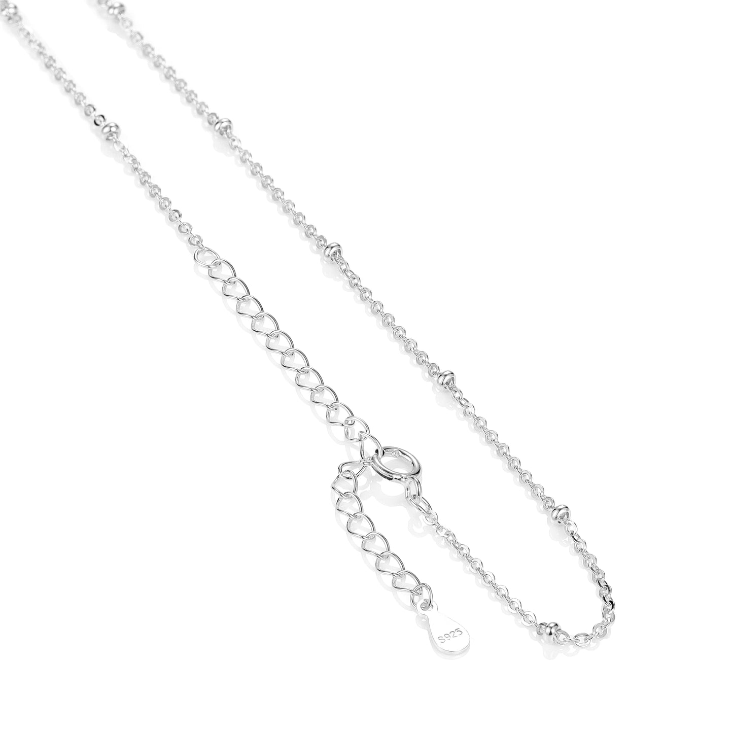 Silver Thin Chain, Gold Plated Necklace Fine Jewelry - Acros