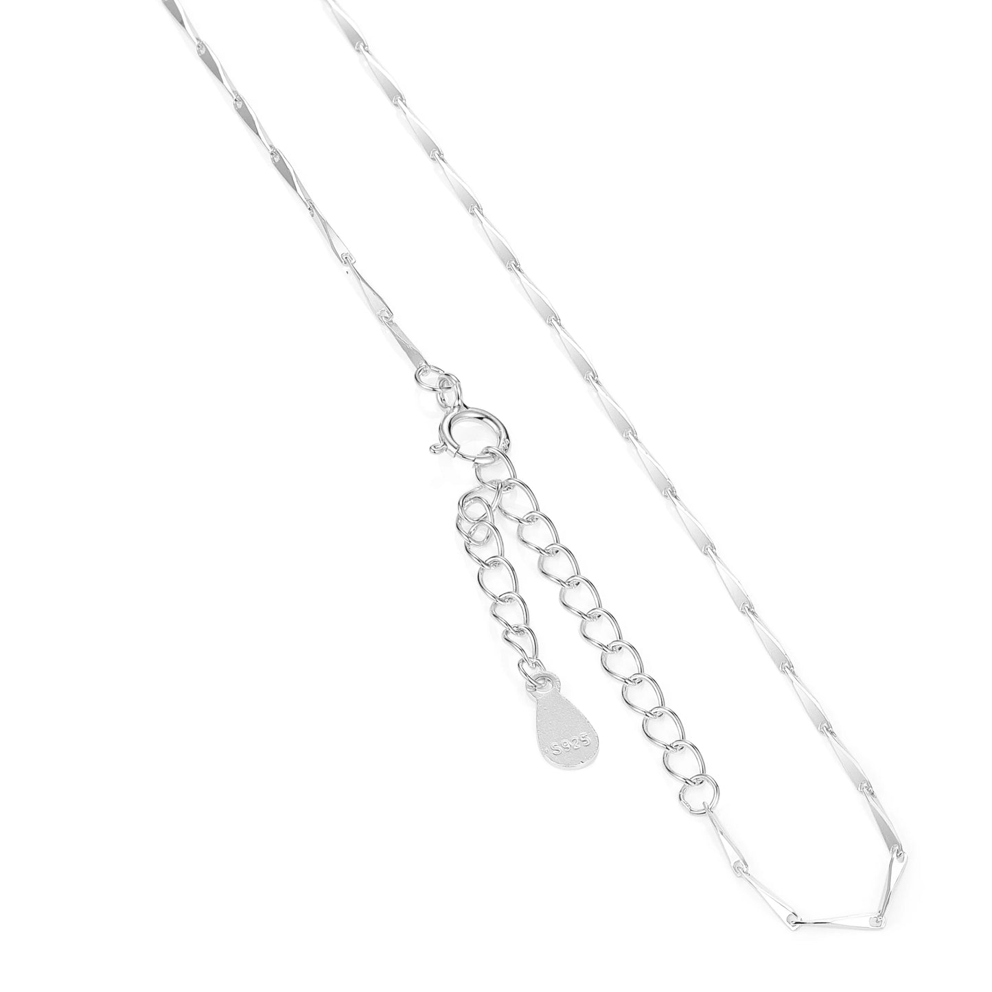 Silver Thin Chain, Gold Plated Necklace Fine Jewelry - Acros
