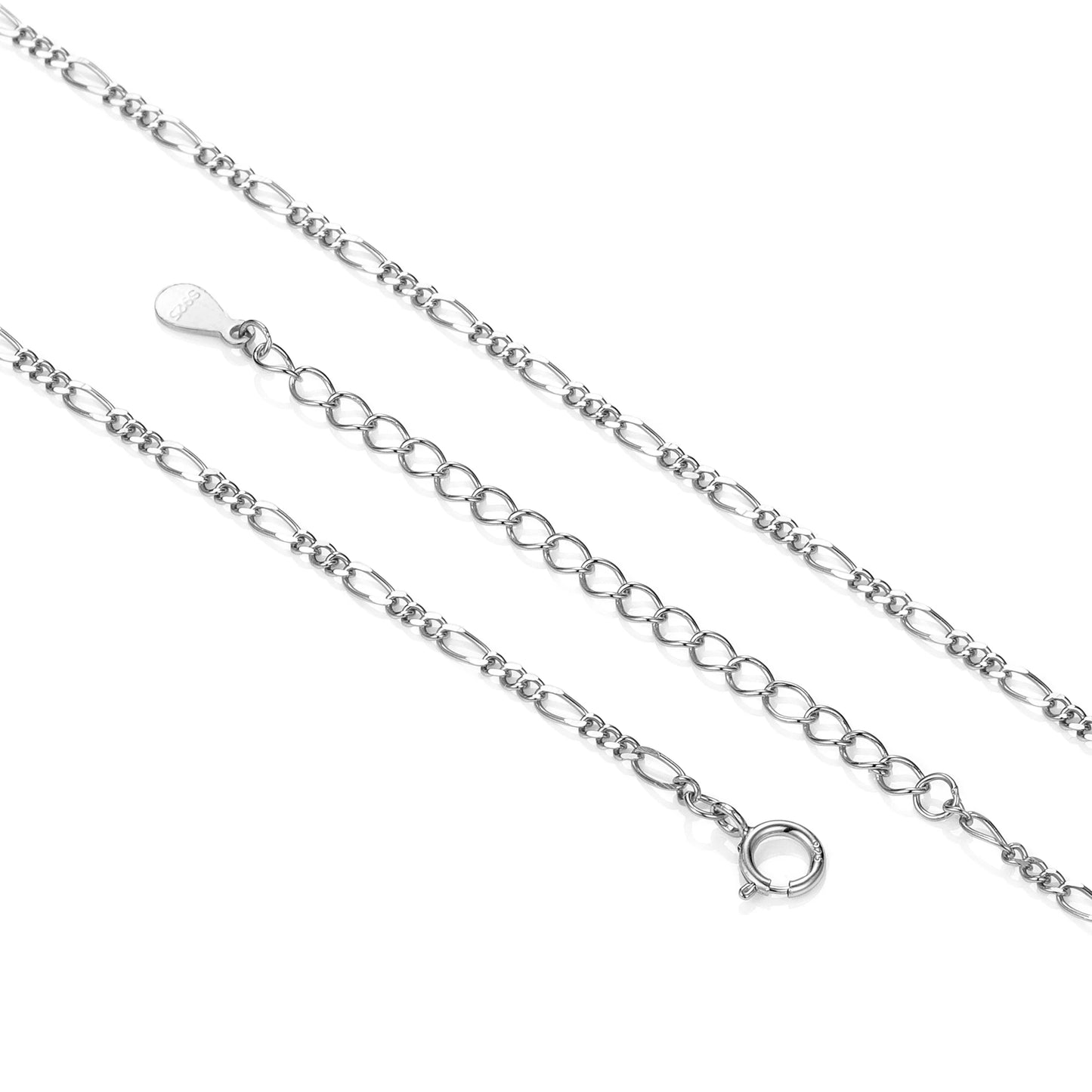 Silver Thin Chain, Gold Plated Necklace Fine Jewelry - Acros