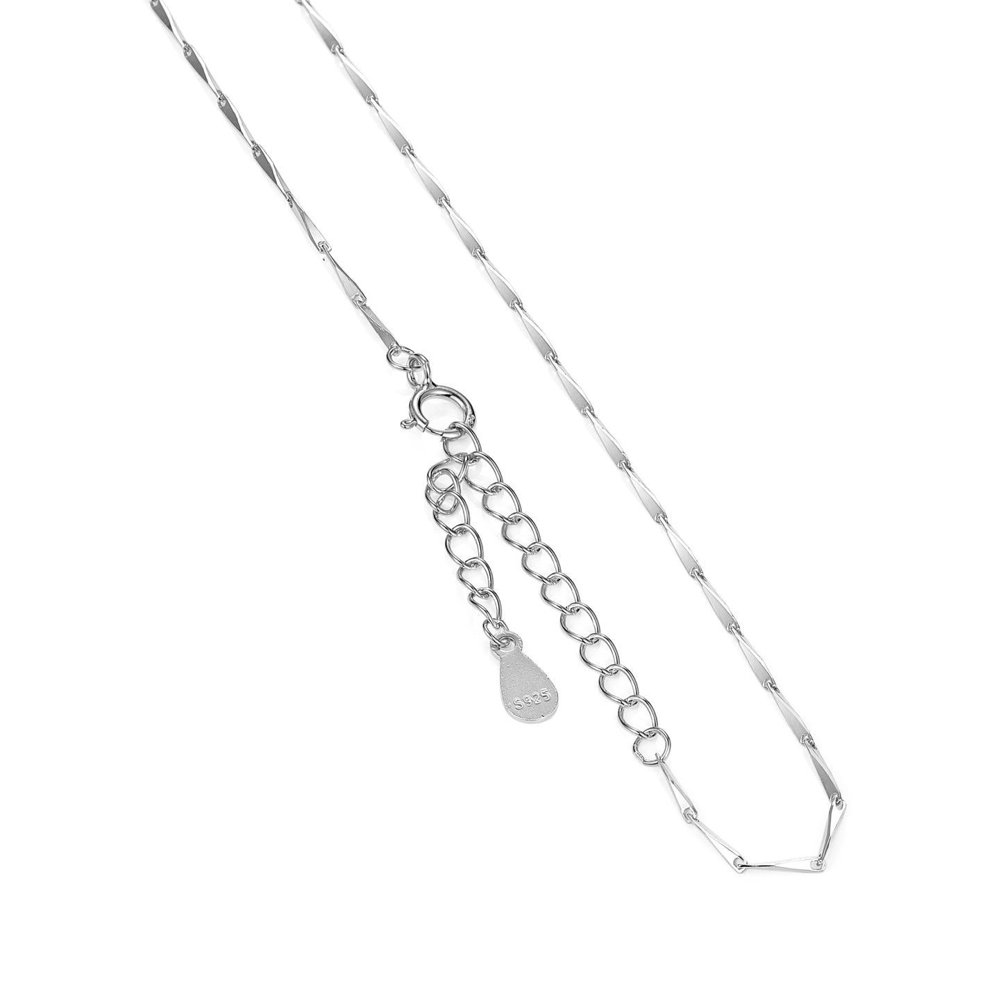 Silver Thin Chain, Gold Plated Necklace Fine Jewelry - Acros