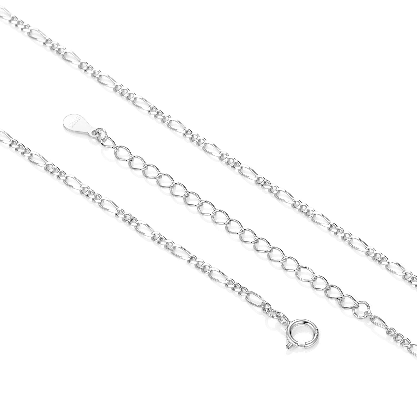 Silver Thin Chain, Gold Plated Necklace Fine Jewelry - Acros