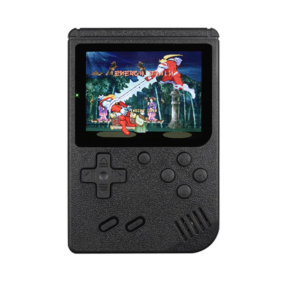 400 In 1 MINI Games Handheld Game Players Portable Retro Video Console Boy 8 Bit 3.0 Inch Color LCD Screen Games - Acros