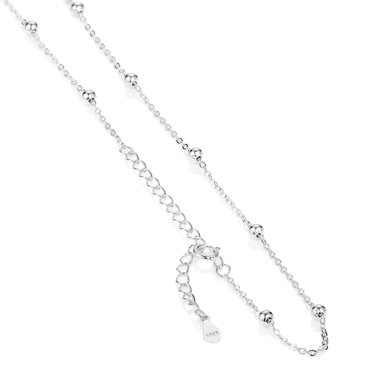 Silver Thin Chain, Gold Plated Necklace Fine Jewelry - Acros