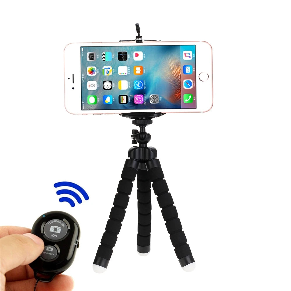 Tripods Tripod For Phone Mobile Camera Holder Clip Smartphone Monopod Tripe Stand Octopus Mini Tripod Stativ For Phone - Acros