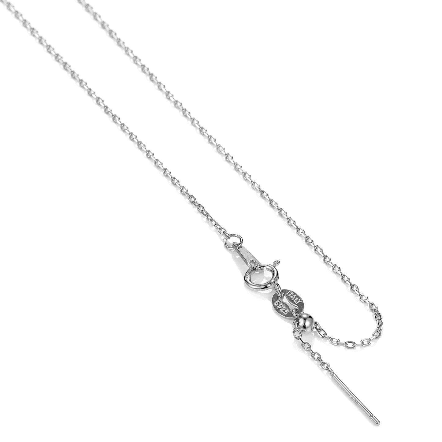 Silver Thin Chain, Gold Plated Necklace Fine Jewelry - Acros