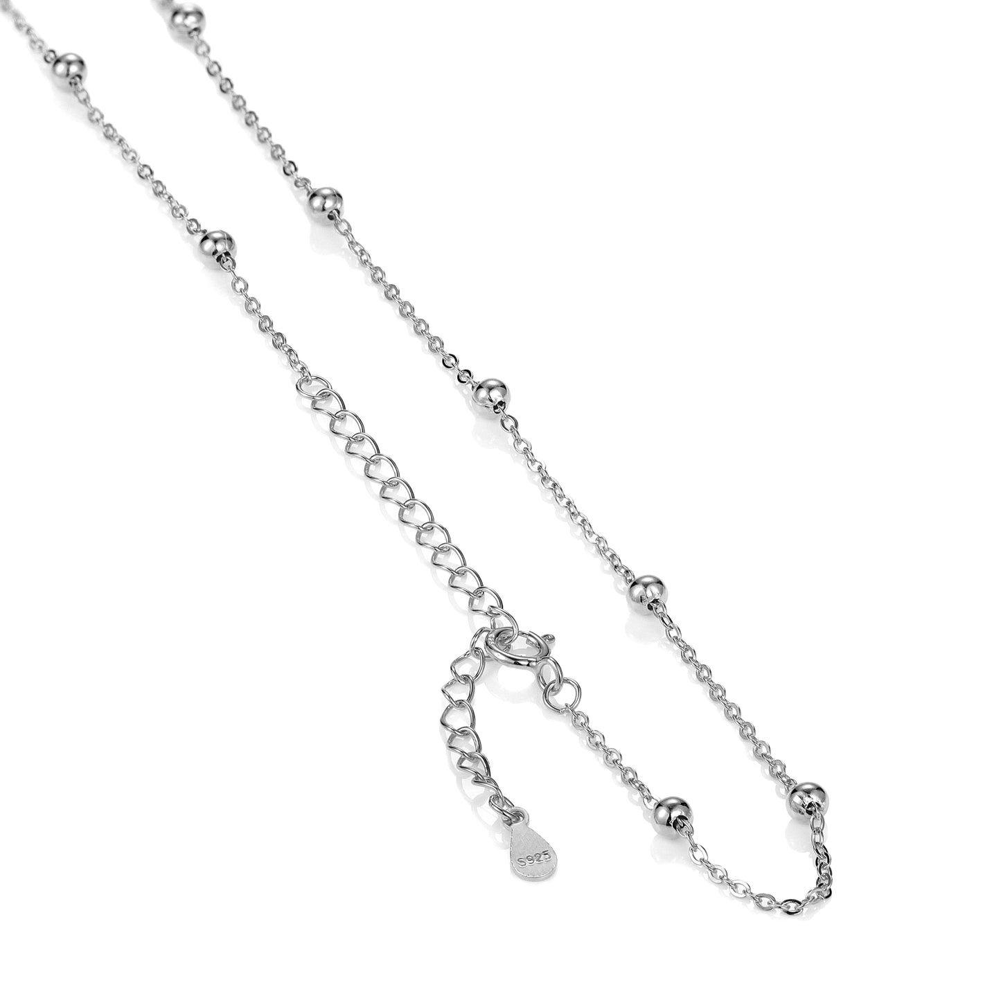 Silver Thin Chain, Gold Plated Necklace Fine Jewelry - Acros