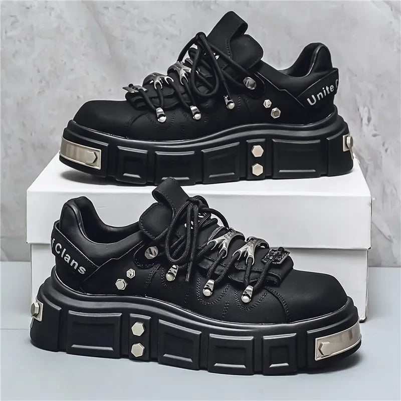 High-quality Fashion Platform Shoes for Women Casual Leather Sneakers Summer Sports Luxury Designer Shoes Tennis Running Loafers - Acros