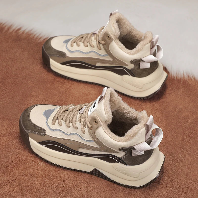 Men's Ansoff tooling winter boots with round toe, cotton ankle, non-slip soles, and durable outdoor design for casual wear