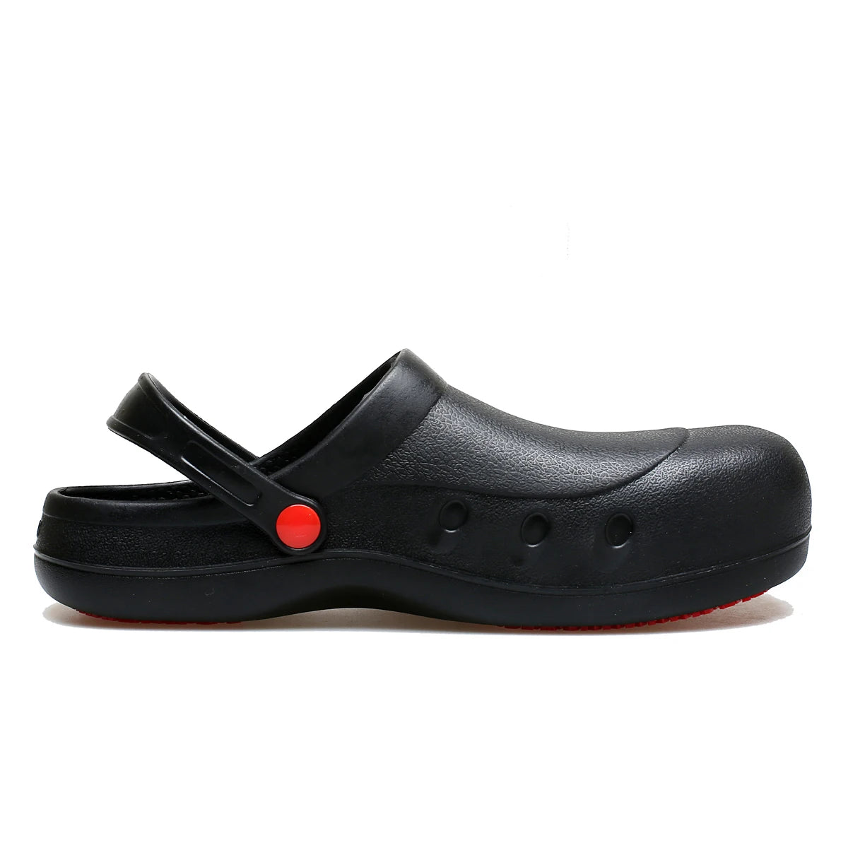 Steel Toe Safety Working Shoes Kitchen Restaurant Chef Shoes Industrial Work Nonslip Waterproof Rubber Sandals Big Size 3XL 4XL - Acros