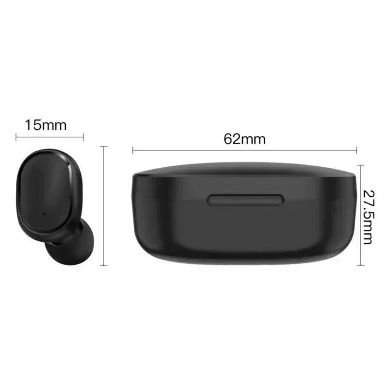 E6S Wireless Bluetooth Earphones TWS Bluetooth Headset Wireless Earbuds Noise Cancelling Earphones with Microphone Headphones - Acros