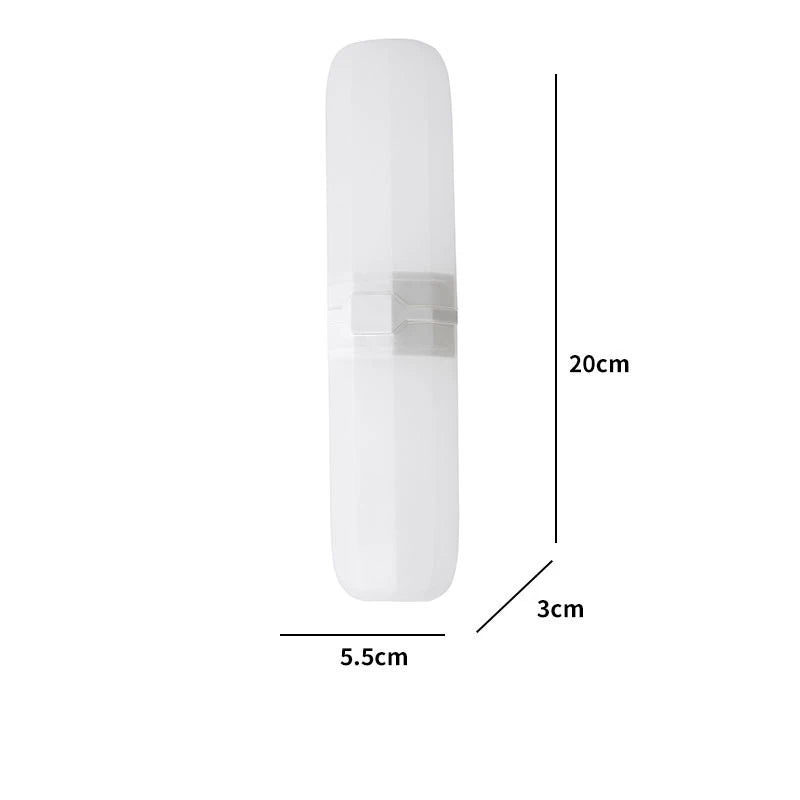 Portable Toothpaste Toothbrush Protect Holder Case Travel Camping Storage Box Protect Toothbrush Toothpaste from Dirt and Damage - Acros