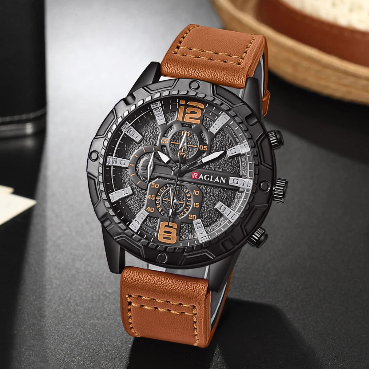 Top Brand Watch For Men Fashion Watches Leather Strap Clock Man Wristwatch Gift Relogio Masculino Reloj Hombres - Acros