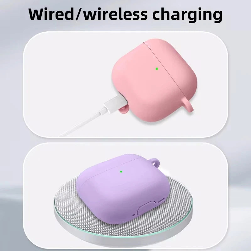 For AirPods 4th Accessories Case 2026 Soft Silicone Shockproof Protective Case For AirPod 4 with Active Noise Cancellation Cover - Acros