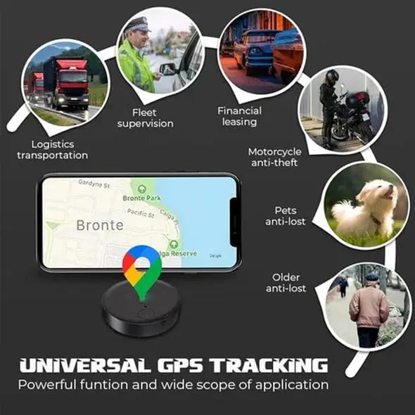 Car Vehicle Tracking Anti-Lost Locator Mini GPS Tracker for Vehicles Locator Tracker for Tracking System Bluetooth - Acros
