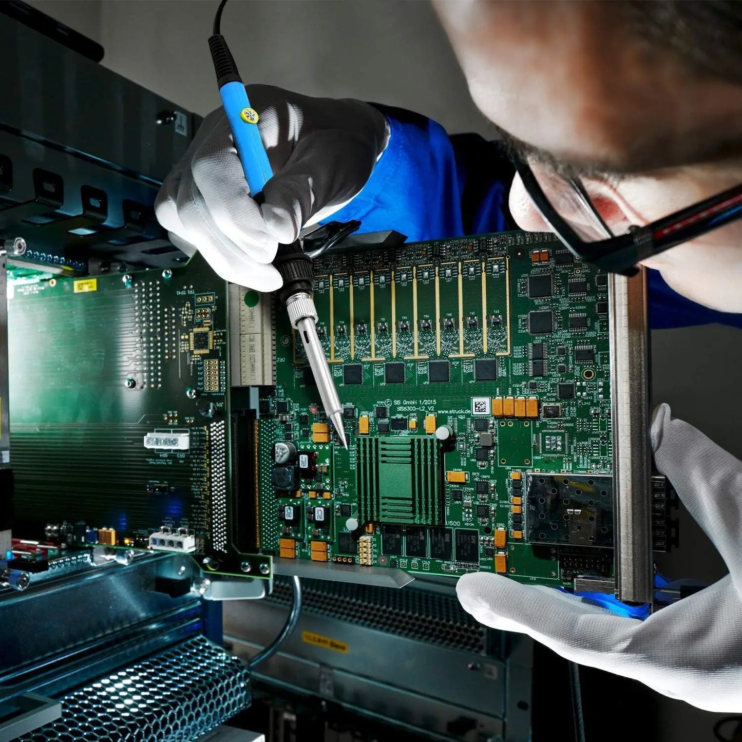 2026 Electric Soldering Iron Kits (SKU:10-IN-1)(16-IN-1)(20-IN-1) 60W Adjustable Temperature Replaceable Soldering Iron Welding - Acros