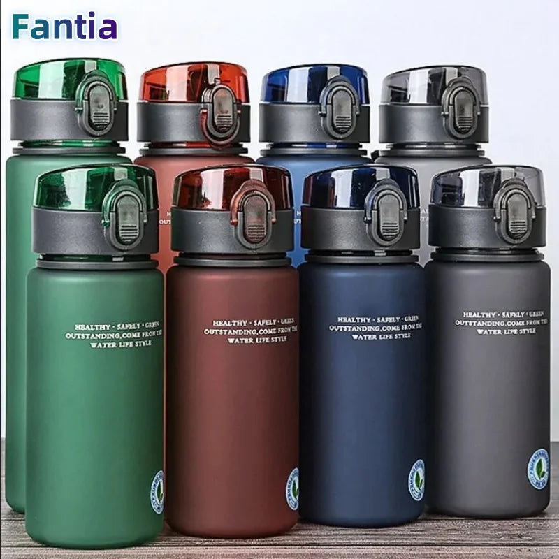 Ansoff BPA-free leak-proof sports water bottle in 400ml and 560ml, portable high-quality hydration bottle for hiking and outdoor activities.
