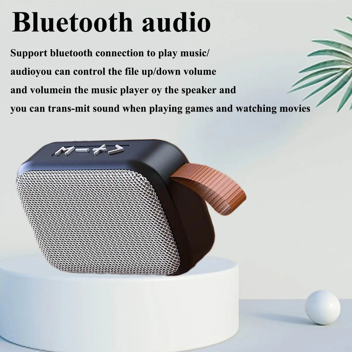 Portable Speakers Outdoor Bluetooth 5.0 Mini Oxford Loudspeaker Wireless Column 3D Stereo Music Player Surround Hifi sound Box - Acros
