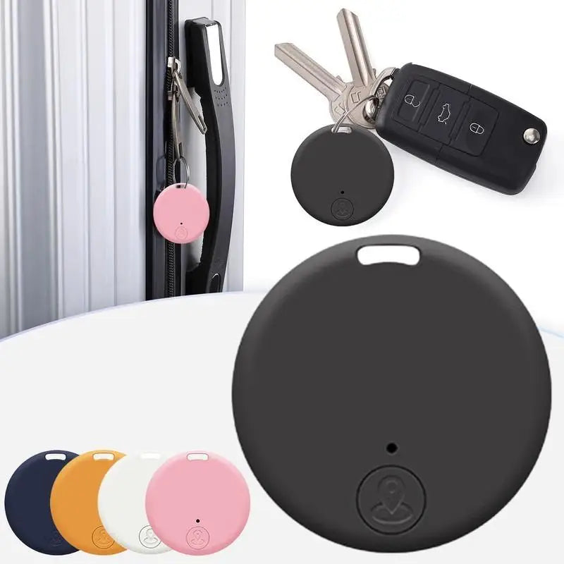 Mini GPS Locator AntiLost Alarm Wallet Keychain Smart Tag Bluetooth-Compatible Tracer Keychain Dog Pet Child Tracker Key Finder - Acros