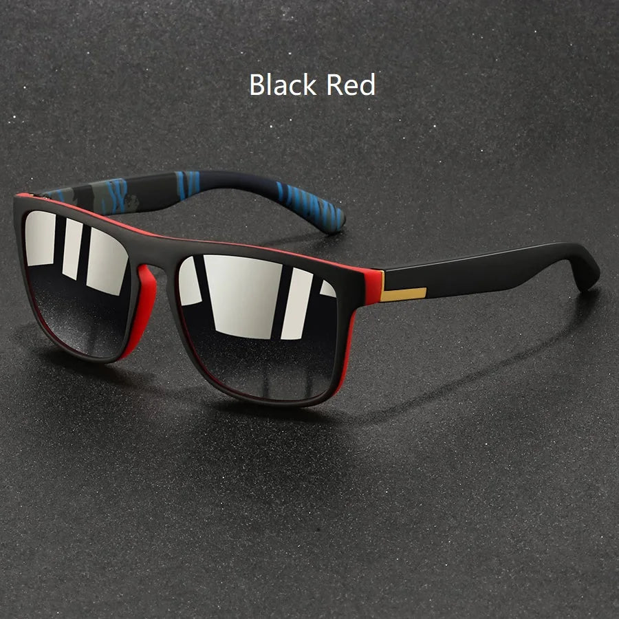 Fashion Vintage Square Sunglasses Men Women Fishing Driving Man Luxury Brand Designer Sun Glasses Anti-Glare Retro Eyewear - Acros