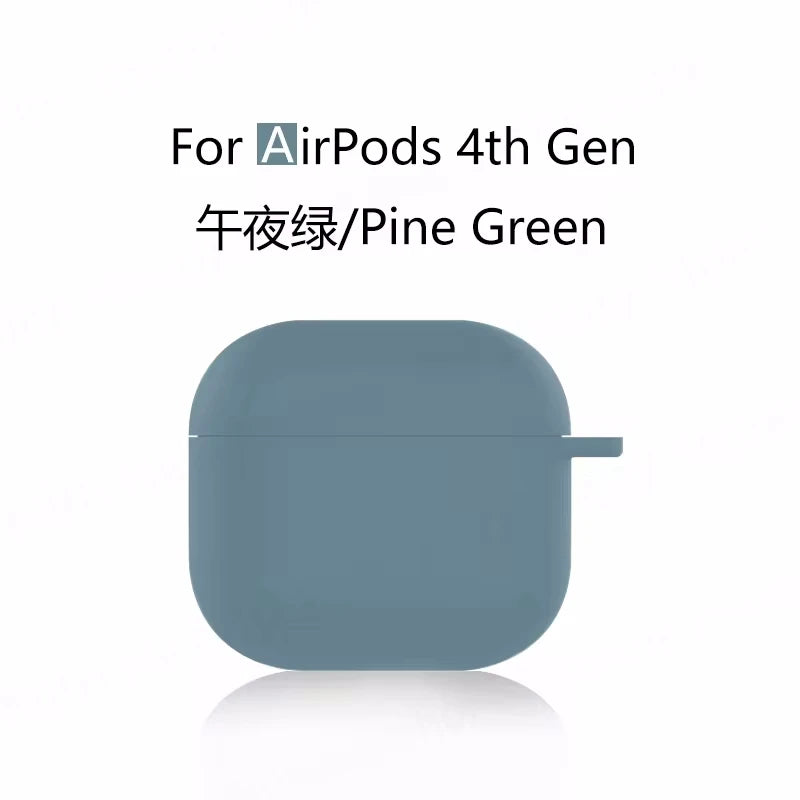 For AirPods 4th Accessories Case 2026 Soft Silicone Shockproof Protective Case For AirPod 4 with Active Noise Cancellation Cover - Acros