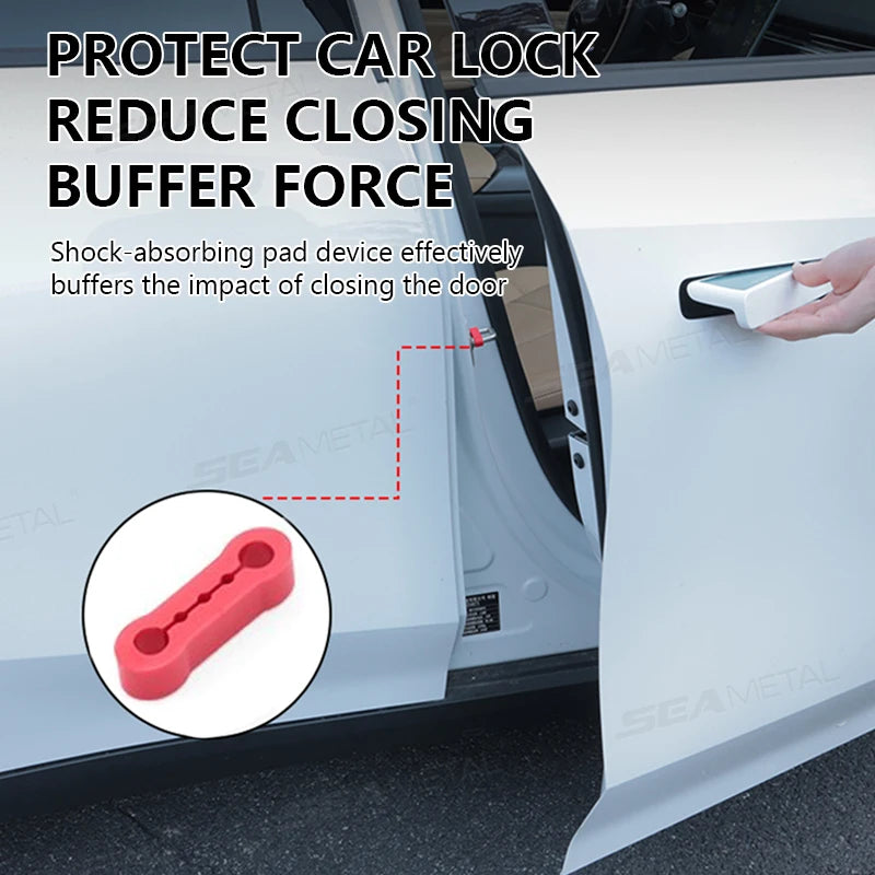 Ansoff SEAMETAL car door shock absorber and damper cushion, soundproof deadener for reducing vibration and noise in vehicle doors.