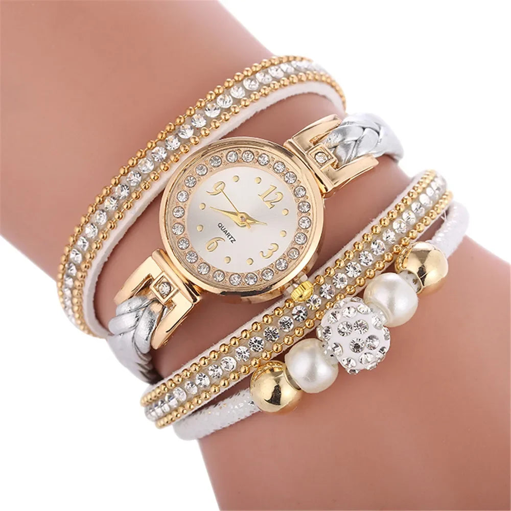 Beautiful Fashion Bracelet Ladies Watch Watches for Women Female Elegant Smart Wrap Around Watches Android Watch for Women 2023 - Acros
