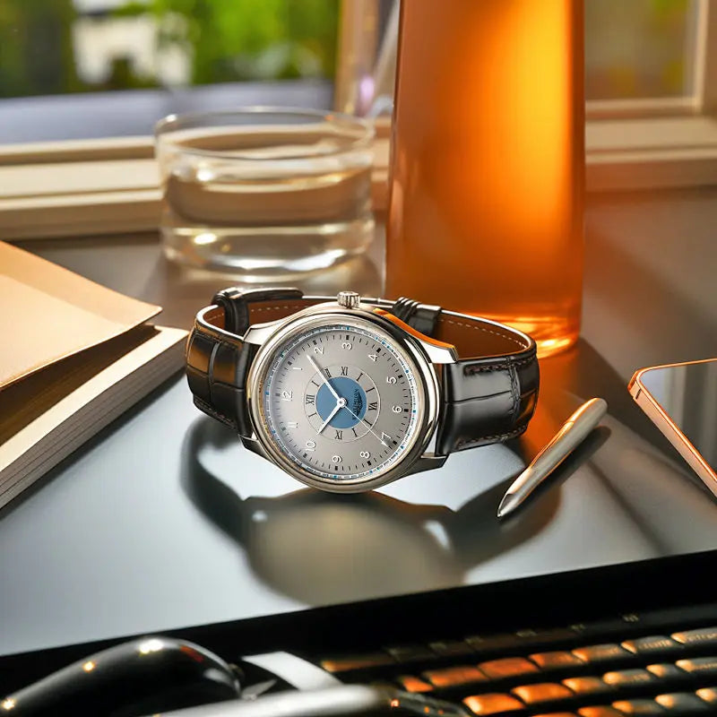 Top Brand Man Wristwatch Luxury Business Waterproof Men Watch For Men Quartz Clock Leather Men's Watches reloj Handsome 2025 New - Acros