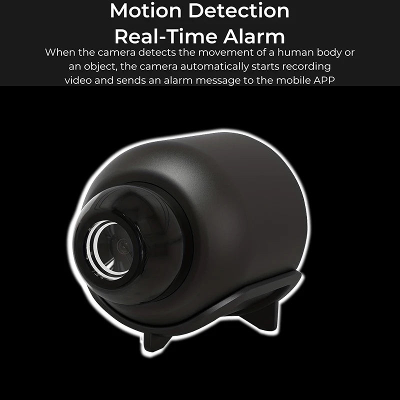 New X5 Mini Camera 1080P Clear Night Vision Lightweight Portable Premium Cams Motion Detection Wireless WiFi Surveillance Camera - Acros