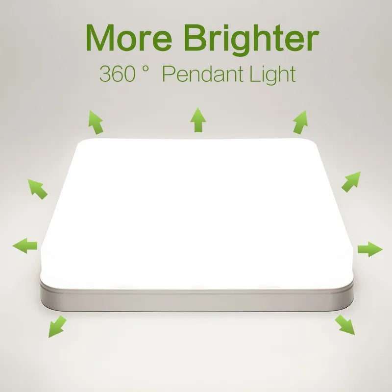MARPOU Square Led ceiling lamp bedroom lighting Neutral white cold white warm white 48W 36W 24W 18W led ceiling light room - Acros
