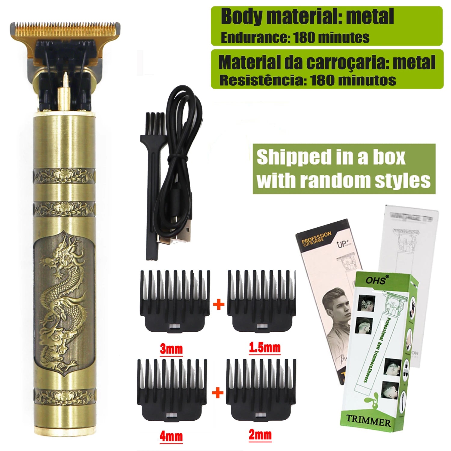 T9 Hair Clipper Repair Beard Shaving Body Hair Trimmer Clippers Electric Machine Men Haircut Machine 0mm Barber Shaver - Acros