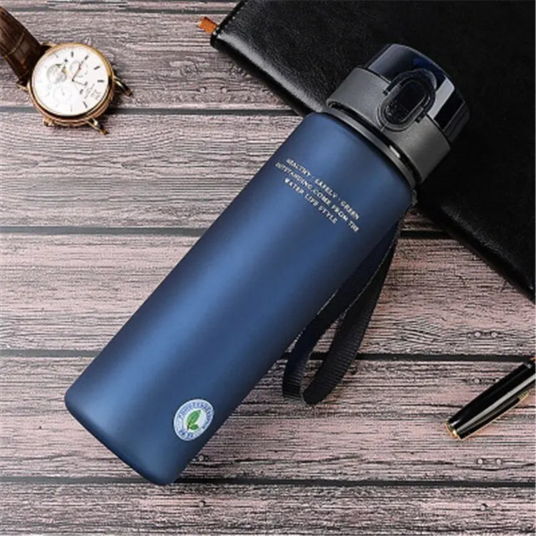 Ansoff BPA free leak-proof sports water bottle in 400ml and 560ml, portable for hiking and outdoor activities.