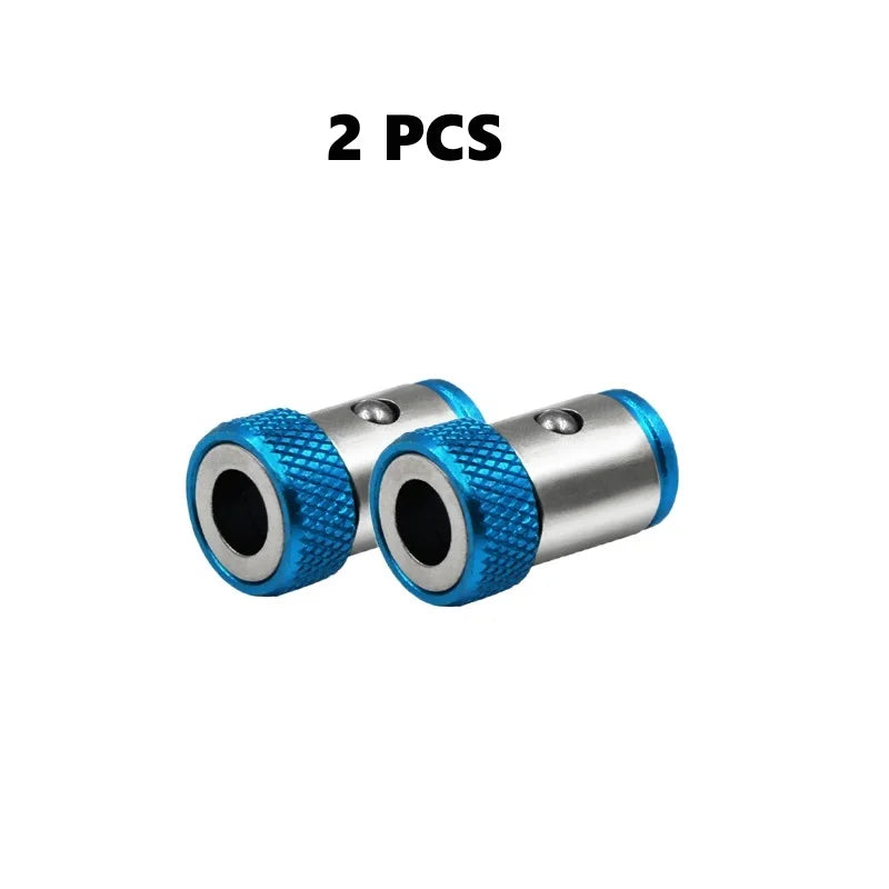 Ansoff magnetic alloy screwdriver bit with magnetic ring for secure grip, anti-corrosion and strong magnetizer for drills.