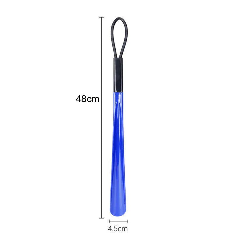1pc Extra long flexible plastic shoe horns do not require bending durable shoe spoons for pregnant women wearing shoe assistants - Acros