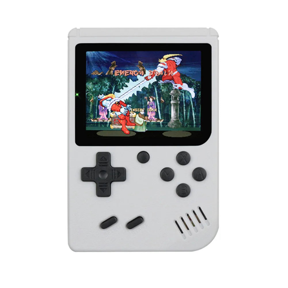 400 In 1 MINI Games Handheld Game Players Portable Retro Video Console Boy 8 Bit 3.0 Inch Color LCD Screen Games - Acros