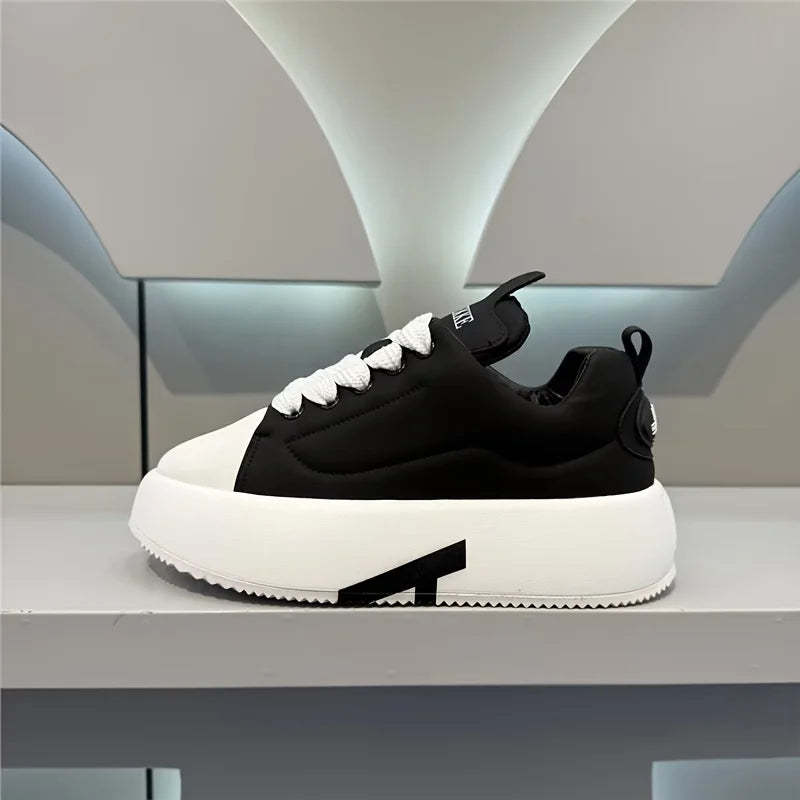 Ansoff men's slip-resistant casual shoes in solid color, comfortable for outdoor walks, jogging, and everyday wear.