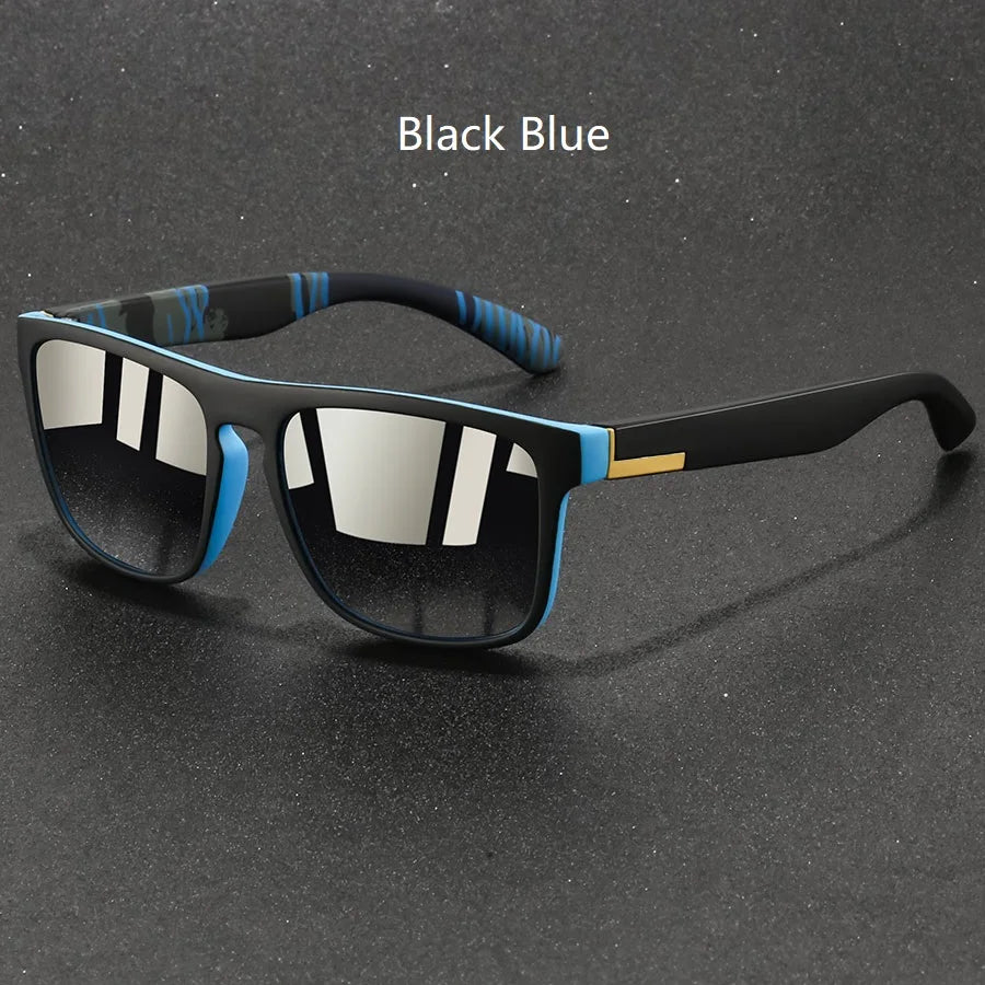 Fashion Vintage Square Sunglasses Men Women Fishing Driving Man Luxury Brand Designer Sun Glasses Anti-Glare Retro Eyewear - Acros