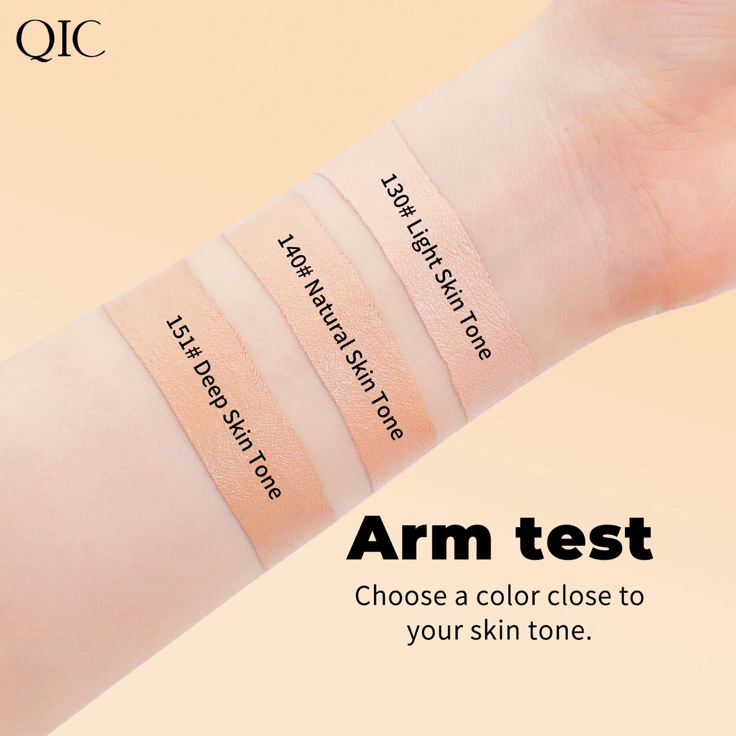 Ansoff waterproof full coverage concealer for tattoos and scars, natural finish, suitable for all skin tones and types.