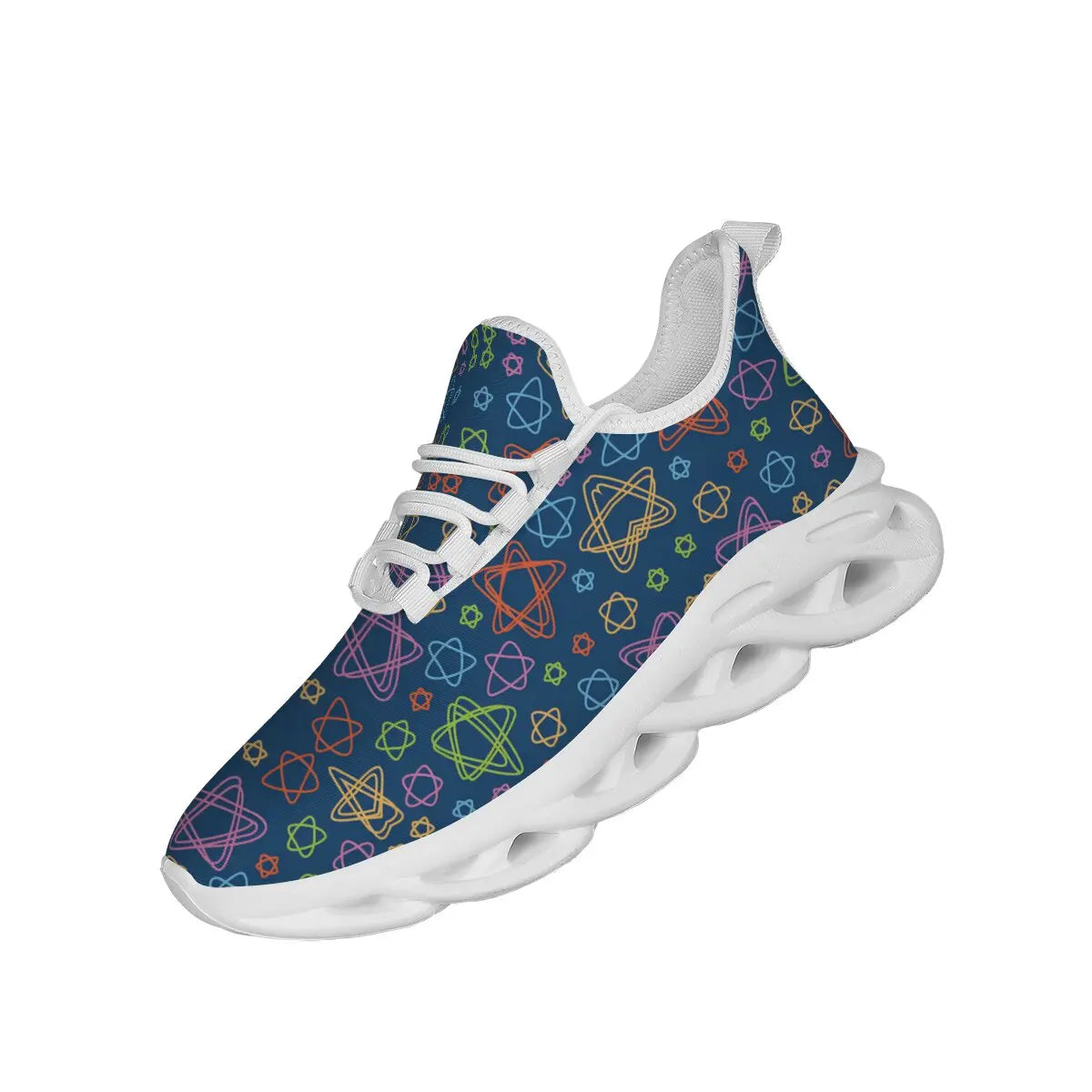 Men's Ansoff comfortable platform sneakers with soft soles, lace-up design, ideal for walking, travel, and athletic training.