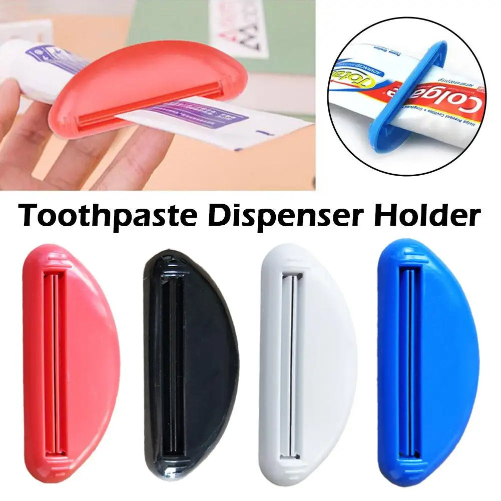 1pcs Multifunction Manual Toothpaste Dispenser Cream Tube Squeezer Bathroom Squeeze Paste Extruding Clip Squeezing Clamp - Acros