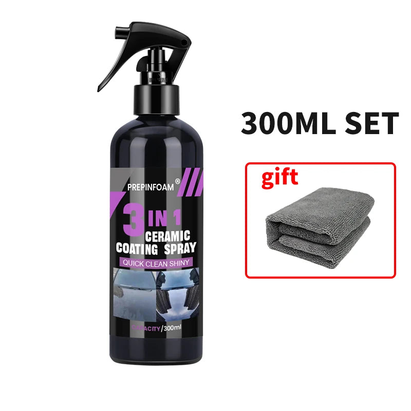 3 in 1 Car Ceramic Nano Coating Liquid Coatin Nano Crystal Hydrophobic Layer Polishing Paint Coating Agent Polish Nanos Coatings - Acros