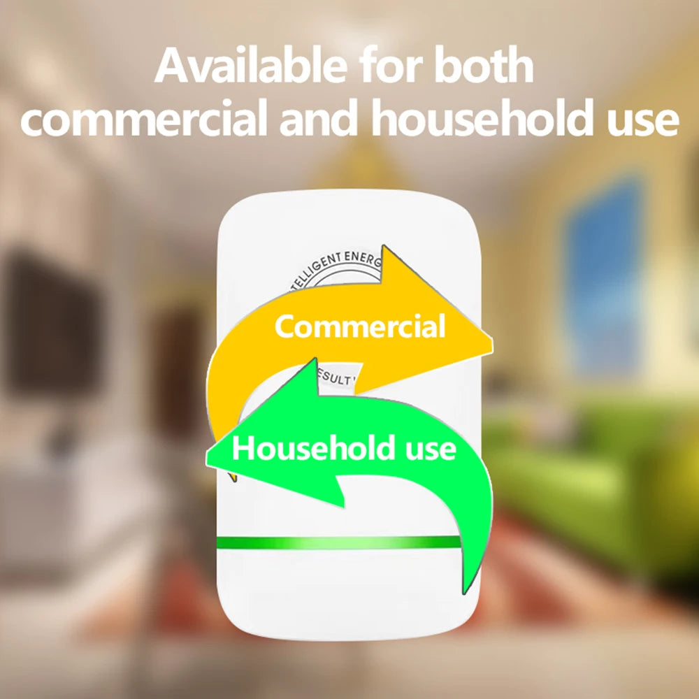 Pro Power Save Electricity Energy Saver 90V-250V Home Office Electricity Saving Box US/EU/UK Plug Stable Voltage Power Saver - Acros