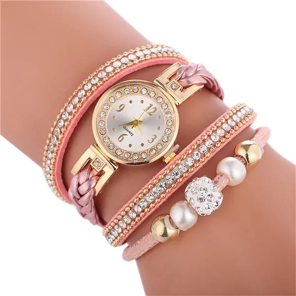 Beautiful Fashion Bracelet Ladies Watch Watches for Women Female Elegant Smart Wrap Around Watches Android Watch for Women 2023 - Acros