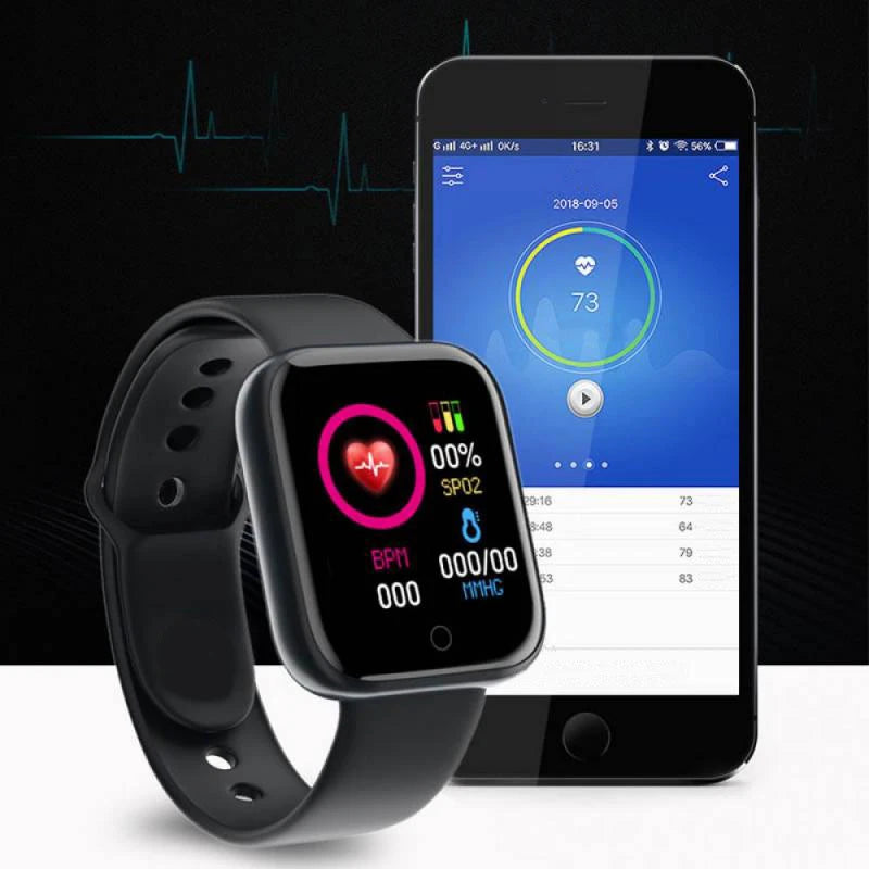 Smart Watch For Women Men Wristwatch Bluetooth Connected Phone Player Music Fitness Sport Bracelet Sleep Monitor Digital Watches - Acros