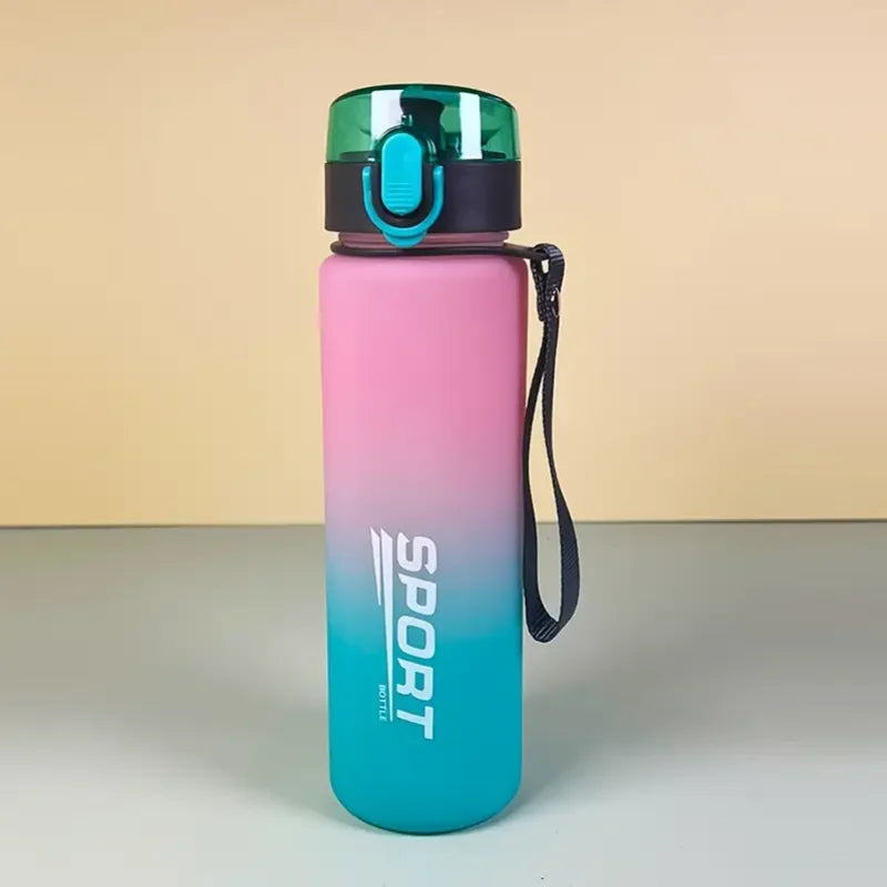 Ansoff BPA free leak-proof sports water bottle in 400ml and 560ml sizes, portable and ideal for hiking and outdoor activities