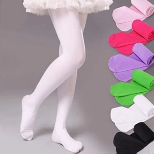 Kids Pantyhose Ballet Dance Tights For Girls Stocking Children Velvet White Pantyhose Girls Tights Professional Ballet Stockings - Acros