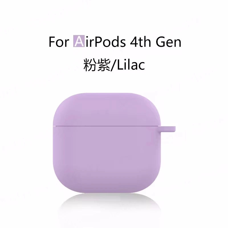For AirPods 4th Accessories Case 2026 Soft Silicone Shockproof Protective Case For AirPod 4 with Active Noise Cancellation Cover - Acros
