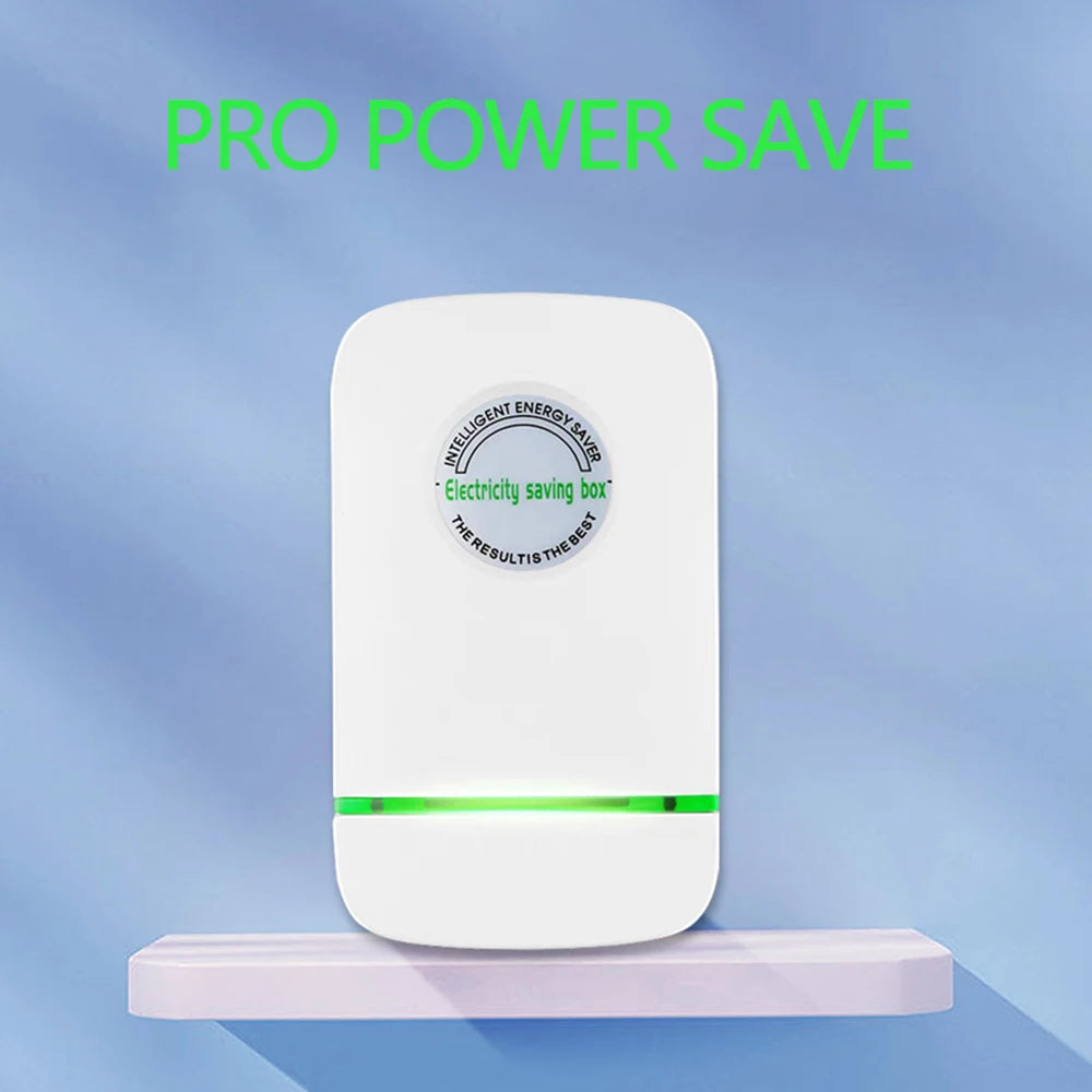 Pro Power Save Electricity Energy Saver 90V-250V Home Office Electricity Saving Box US/EU/UK Plug Stable Voltage Power Saver - Acros