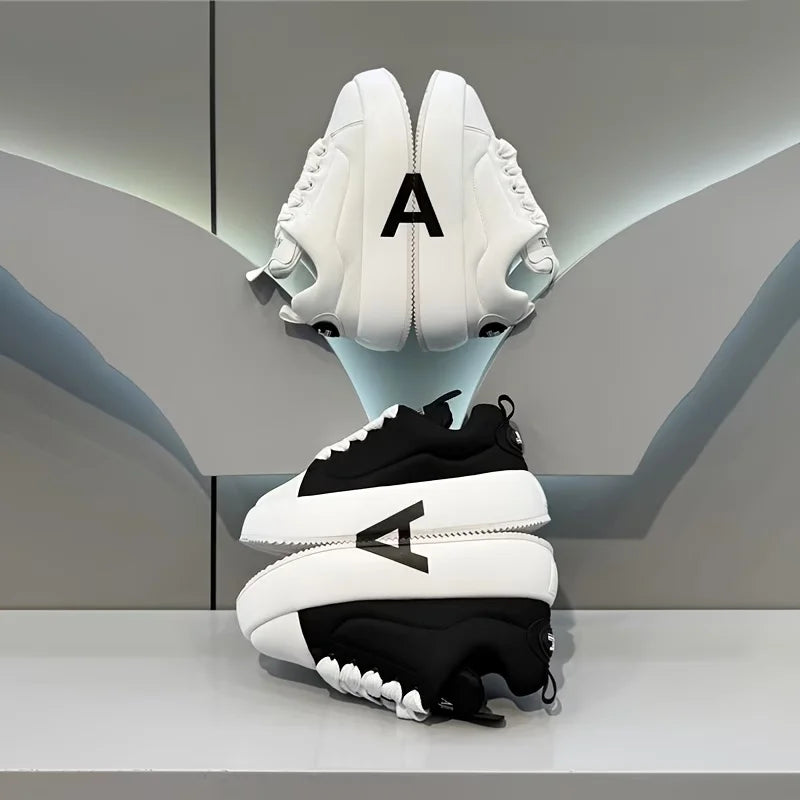 Ansoff men's slip-resistant casual shoes in solid color, comfortable for outdoor walks, jogging, and everyday wear.